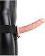 Shots Real Rock Hollow Harness με Dildo 24.5cm ...