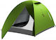 Husky Sawaj Σκηνή Camping Igloo Πράσινη με Διπλό Πανί για 2 Άτομα 230x215x120εκ.