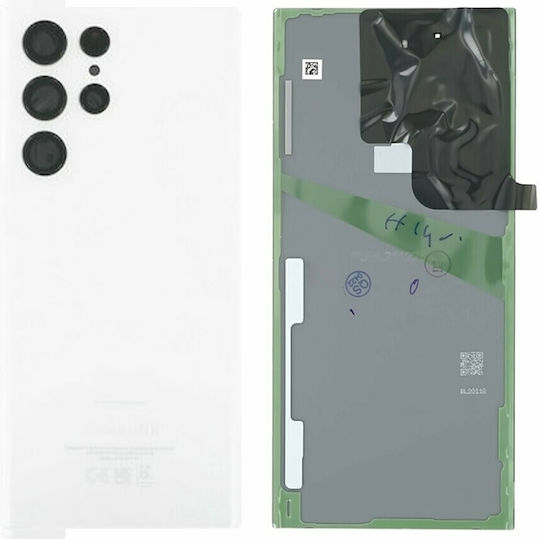 Replacement Back Cover White for Galaxy S22 Ultra 5G