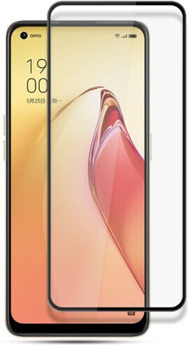 Mocolo Adeziv complet Full Face Tempered Glass Negru (Oppo Reno 8 Pro 5 G, Reno 8 Pro Plus 5 G)