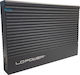 LC-Power Case for Hard Drive 2.5" SATA III with Connection Type-C