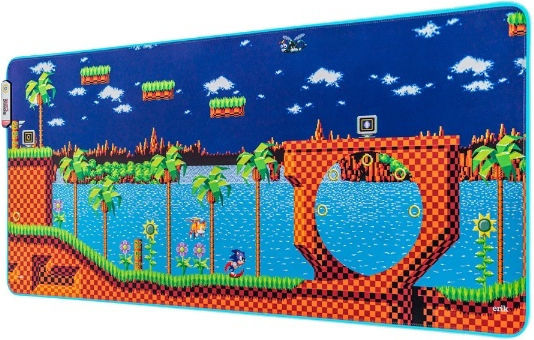 Grupo Erik Sonic Gaming Mouse Pad XXL (900mm) with RGB Lighting MGGEL007