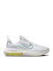 Air Zoom Arcadia 2 Gs Kids Sports Shoes Running with Laces White