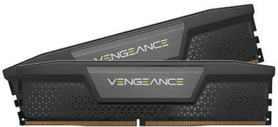 Corsair Vengeance 32GB DDR5 RAM cu 2 module (2x16GB) și Viteză 6400 pentru Desktop