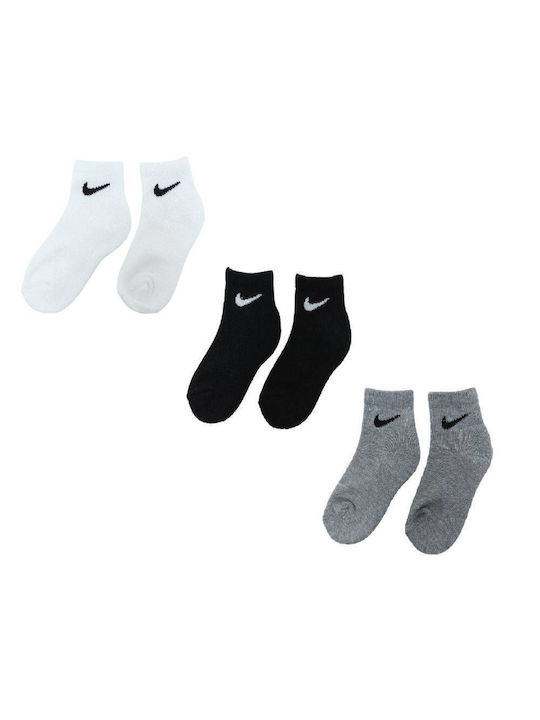 Nike Boys 3 Pack Sport Ankle Socks Multicolour