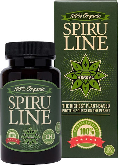 Cvetita Herbal Organic Spiru Line 100 табове