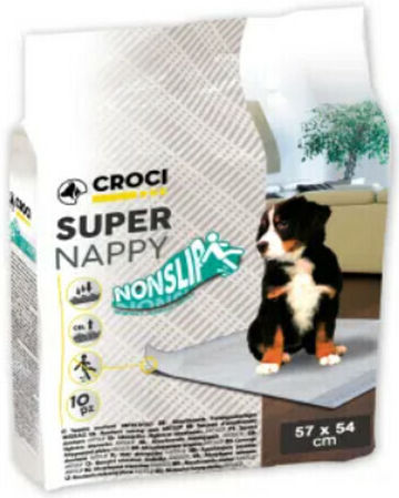 Croci Super Nappy Dog Floor Diapers 84x57cm 10pcs