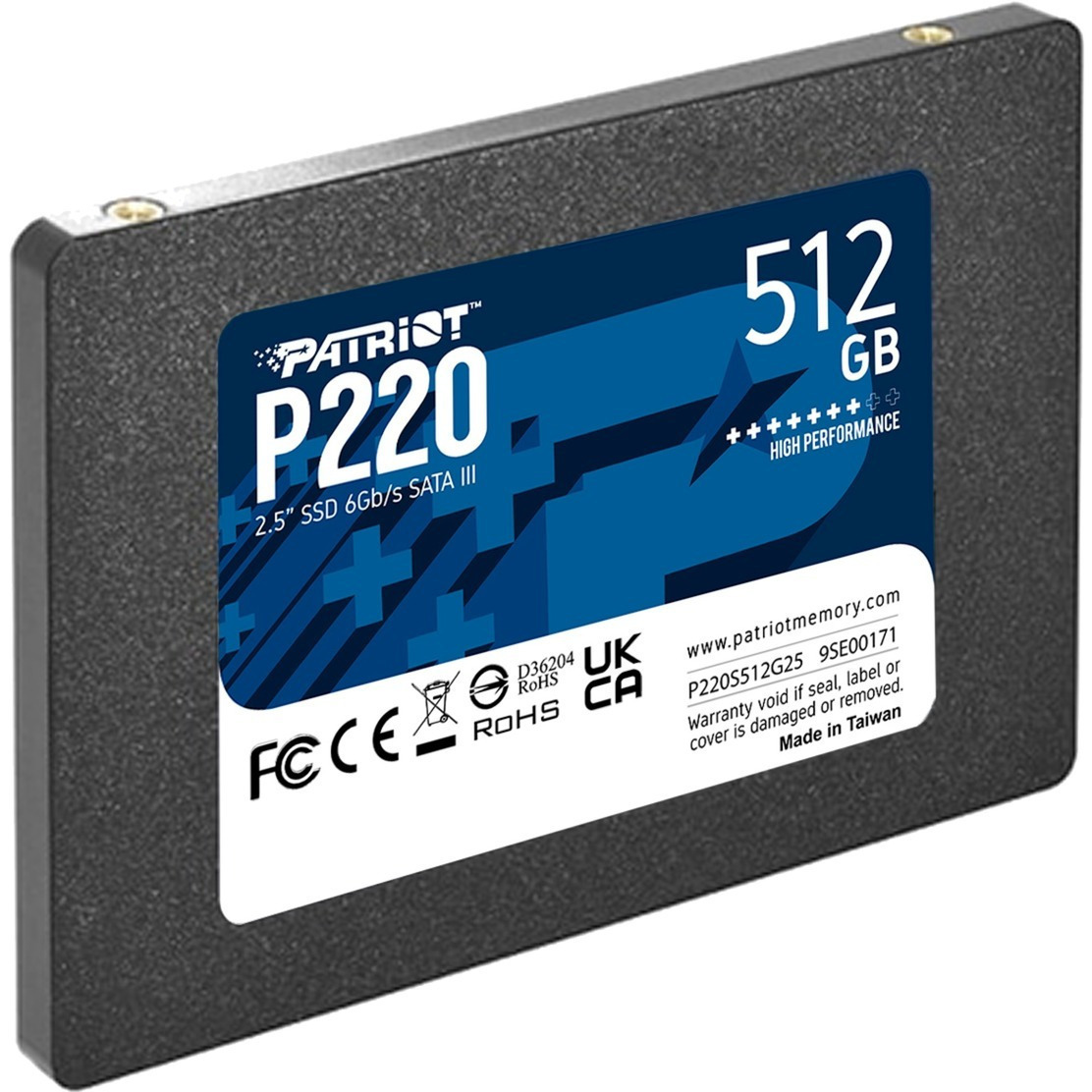 Intenso SSD 512GB 2.5 inches SSD SATA III Top Performance