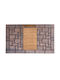 San Lorentzo Covor de Intrare Mochetă Brick Gri 45x75buc