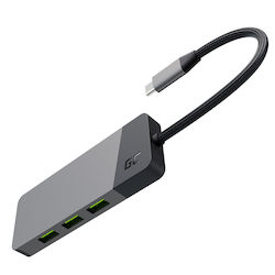 Green Cell HUBGC01 Stație de andocare cu USB-C HDMI PD