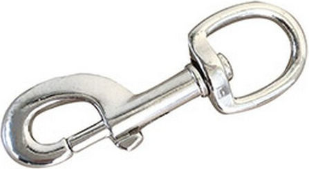 My Pet Λουρί/Οδηγός Σκύλου My Pet Γάντζος 10cm x 2.5mm σε Ασημί χρώμα