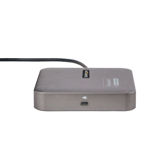 StarTech USB-C Docking Station με HDMI 4K PD Ethernet και συνδεση 2 Οθονών Γκρι (S55161826)