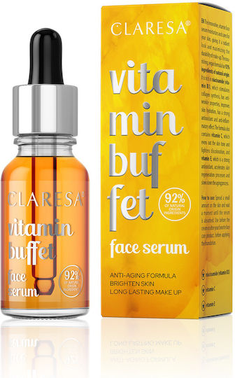 Claresa Vitamin Buffet Αντιγηραντικό Serum Προσώπου για Λάμψη 16gr