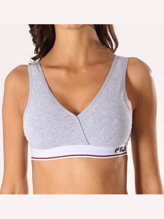 Women's Sports Bra without Padding Gray