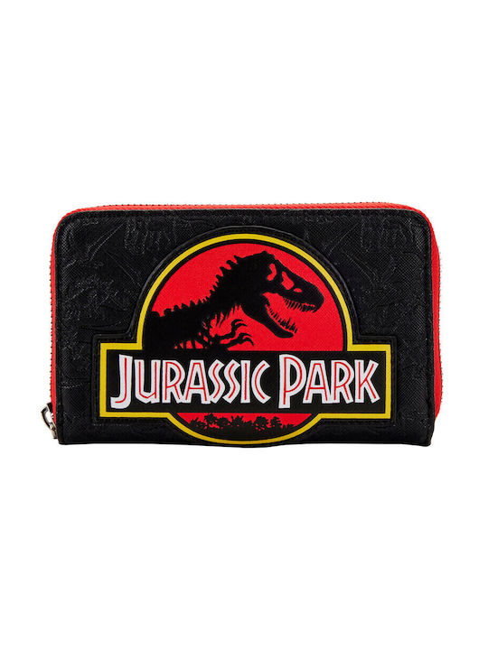 Loungefly Jurassic Park Παιδικό Πορτοφόλι με Φερμουάρ για Αγόρι Μαύρο JPWA0002