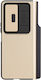 Nillkin Qin Pro Buchen Sie Synthetisches Leder / Kunststoff 0.2mm Gold (Galaxy Z Fold4)
