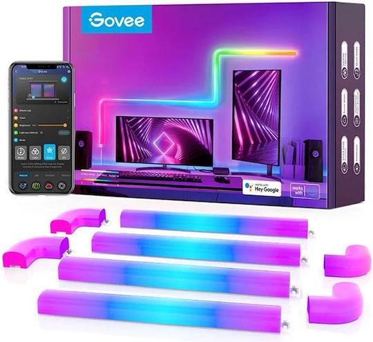 Govee Smart Φωτιστικό Glide Wall Light 6+1 LED RGBIC Μπάρα Govee Smart Φωτιστικό Glide Wall Light 6+1 LED RGBIC Μπάρα