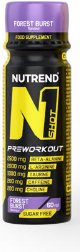 Nutrend N1 Shot Supplement Pre-Workout 60ml Forest Burst