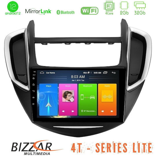 Bizzar Auto-Audiosystem für Chevrolet Trax 2013-2020 (Bluetooth/USB/WiFi/GPS/Apple-Carplay/Android-Auto) mit Touchscreen 9"