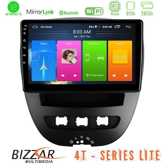 Bizzar Автомобилна Аудио Система (Блутут/USB/WiFi/GPS/Apple-Carplay/Android-Auto) с Тъчскрийн 10"