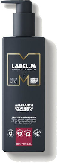Label.M Amaranth Thickening Shampoos for All Hair Types 300ml