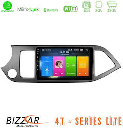 Bizzar Sistem Audio Auto pentru Kia Picanto 2011-2017 (Bluetooth/USB/WiFi/GPS) cu Ecran Tactil 9"