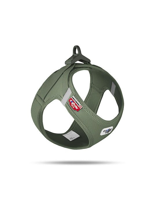 Curli Σαμαράκι Σκύλου Γιλέκο Clasp Air-Mesh Πράσινο Large 50-56cm PN2814