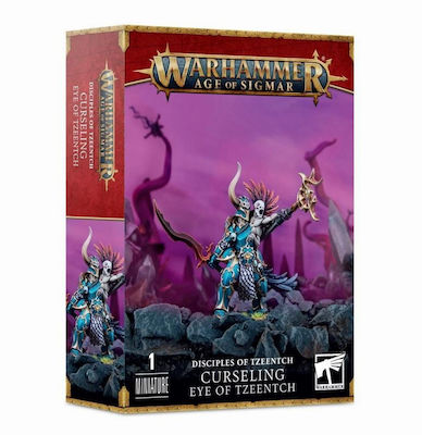 Games Workshop Warhammer Tzeentch: Curseling, Eye of Tzeentch Unpainted Figures