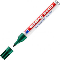 Edding 3000 Ανεξίτηλος Μαρκαδόρος Πράσινος 3mm