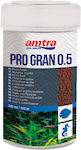 Croci Amtra Pro Micro 0.5 Bottom Fish Food Granules with Spirulina 100ml