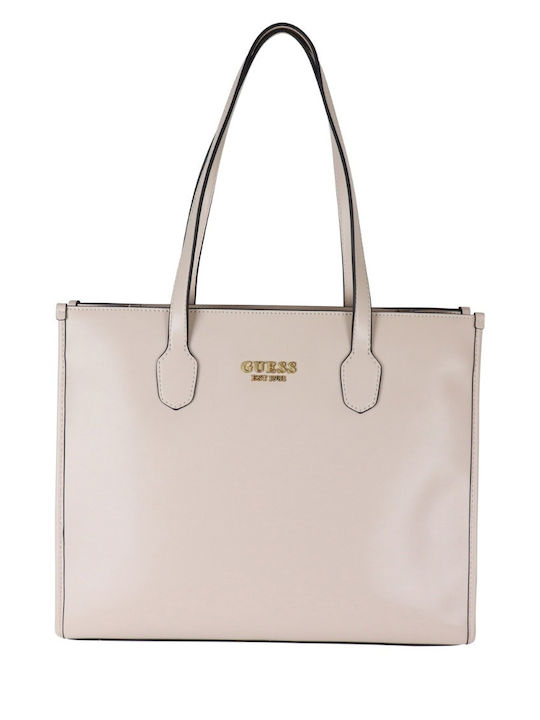 Guess Damentasche Schultertasche Beige