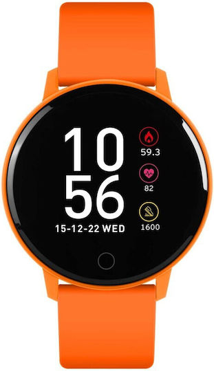 Reflex Active Series 09 42мм Смартчасовник с Пулсомер (Оранжев)