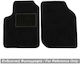 Race Axion Front Mats 2pcs for Peugeot 2008 / 208 2019-2021 Black
