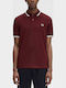 Polo T-shirt Oxblood / Ecru / Ecru M3600-597