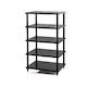 Solidsteel S2-5 Rack 5 Επιπέδων Μαύρο 58.4x107x43cm