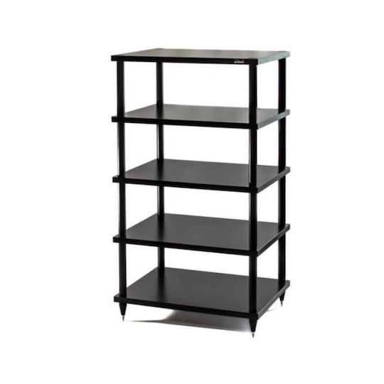Solidsteel S2-5 Rack 5 Επιπέδων Μαύρο 58.4x107x43cm