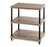 Solidsteel S3-3 Rack 3 Επιπέδων Walnut 58.4x67x...