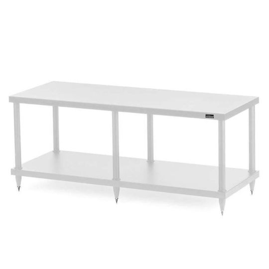 Solidsteel S4-2 Rack 2 Nivele Alb 111.4x47.5x43cm