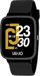 Liu Jo Go Aluminium 48mm Smartwatch with Heart Rate Monitor (Black)