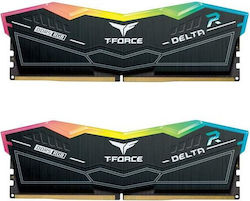 TeamGroup T-Force Delta RGB 32GB DDR5 RAM cu 2 module (2x16GB) și Viteză 6000 pentru Desktop