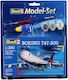 Revell Boeing 747-200 Modeling Figure Airplane 60 Pieces in Scale 1:390 with Glue and Paints 18.6x15.6cm.