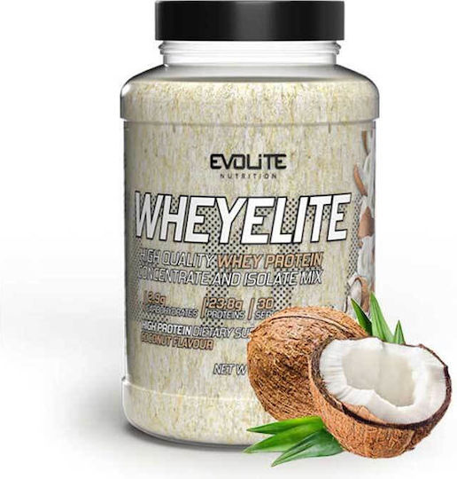 Evolite Whey Elite Protein Whey with Flavor Coconut 900gr