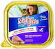 Morando Miglior Gatto Wellness System Wet Food for Adult Cats in Trays with Bushmeat 100gr