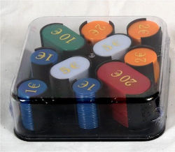Set 200 Numbered Poker Chips