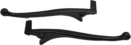 Set Brems-/Kupplungshebel für Motorräder Gsmoon für Kymco Agilität 150 Schwarz 32201081