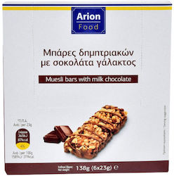 Arion Food Batoane Cu Cereale Cu Ciocolată Cu Lapte 138gr