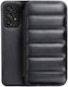 Forcell Puffer Buchen Sie Synthetisches Leder Schwarz (Galaxy A32 4G)