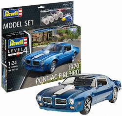 Revell Pontiac 1970 Firebird Figurină de Modelism Mașină 83 Piese la Scară 1:24 cu Lipici și Culori 20.3x8cm.