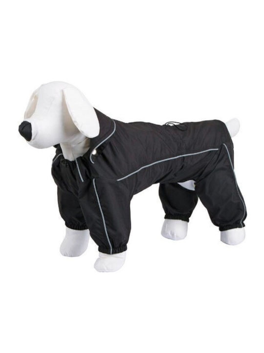 Kerbl Manchester Hundemantel Wasserdicht Schwarz mit Rückenlänge 30 cm.