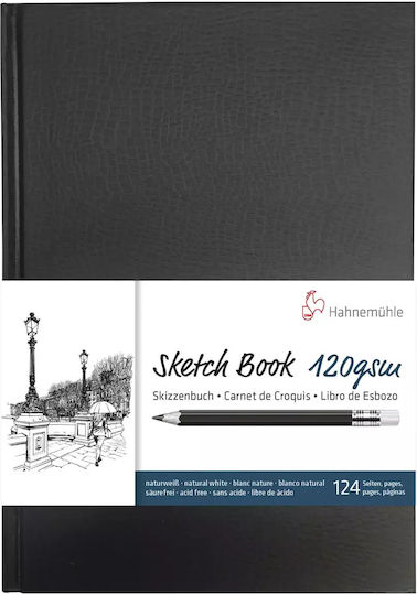 Hahnemuhle Μπλοκ Σχεδίου Sketchbook A4 21x29.7cm 124 Φύλλα
